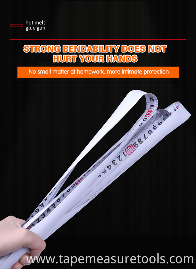 professional High-precision thick nylon film 3m 5m 10m tape measure suppliers